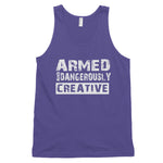 Men's Armed and Dangerously Creative Classic tank top - Deviant Sway