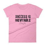 Women's Success is Inevitable short sleeve t-shirt