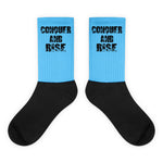 Conquer and Rise Athletic socks