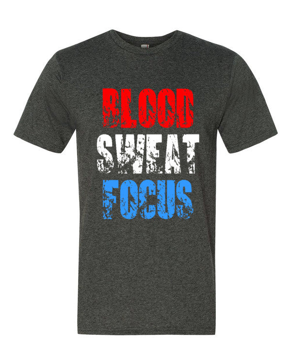Men's Blood Sweat Focus short sleeve t-shirt - Deviant Sway
