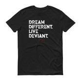Men's Dream Different Live Deviant Signature short sleeve t-shirt