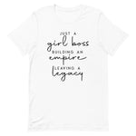 Women's Just a Girl Boss short sleeve t-shirt