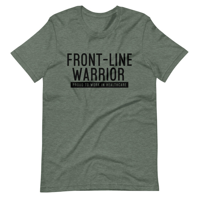 Unisex Front-Line Warrior Proud HC Short Sleeve T-Shirt - Deviant Sway