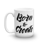Born to Create Double-sided Mug - Deviant Sway