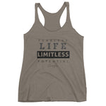 Women's Fearless Life Limitless Potential racerback tank - Deviant Sway