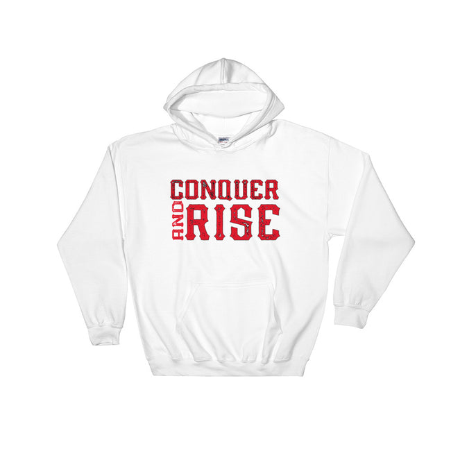 Conquer and Rise Pullover Hoodie - Deviant Sway