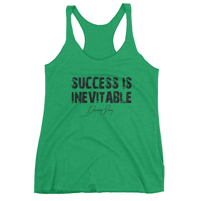 Women's Success is Inevitable racerback tank - Deviant Sway