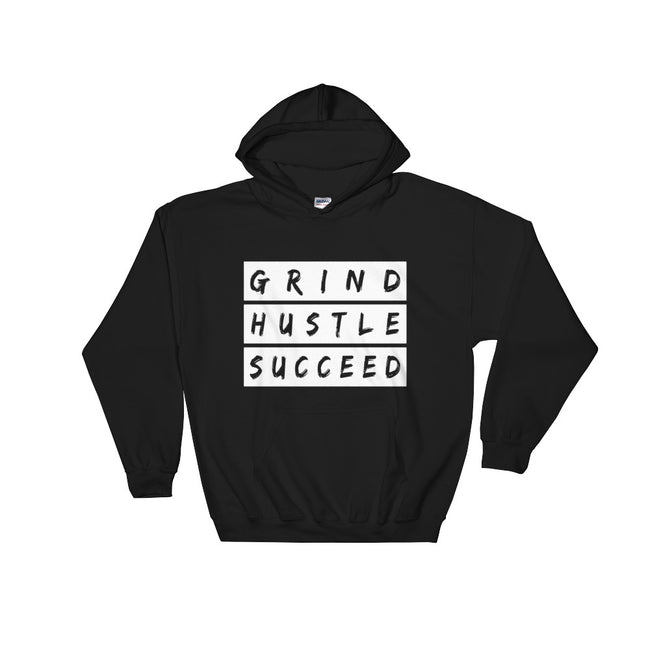 Grind Hustle Succeed Pullover Hoodie - Deviant Sway