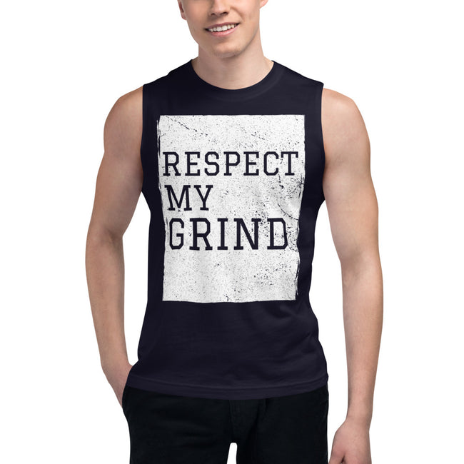 Men's Respect My Grind Muscle Tank - Deviant Sway