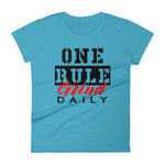 Women's One Rule Grind Daily short sleeve t-shirt - Deviant Sway