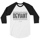 Deviant Defined Signature 3/4 sleeve raglan shirt